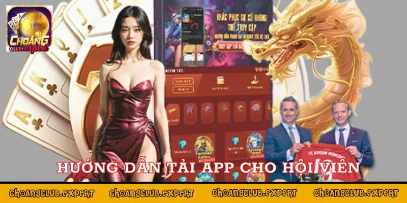 Hướng dẫn tải app cho hội viên chơi game thả ga