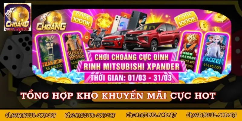 Tổng hợp kho khuyến mãi cực hot cho bet thủ